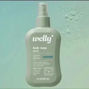 Welly Body Acne Spray 7 fl oz Fragrance Free New Bottle